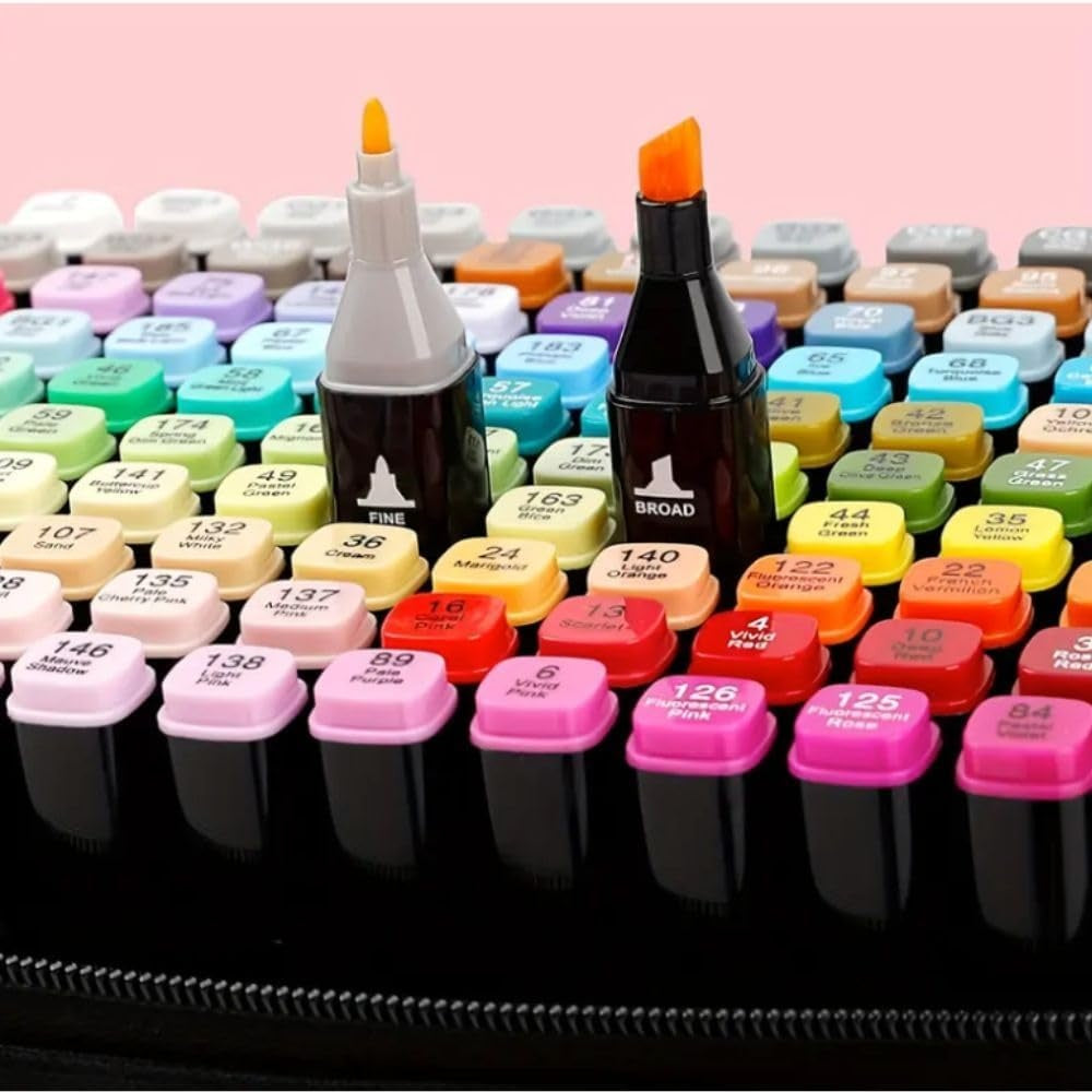 Färgpennor - 168 st