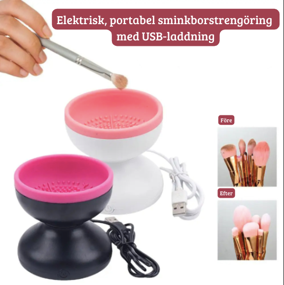 Sminkborsttvätt - Elektrisk