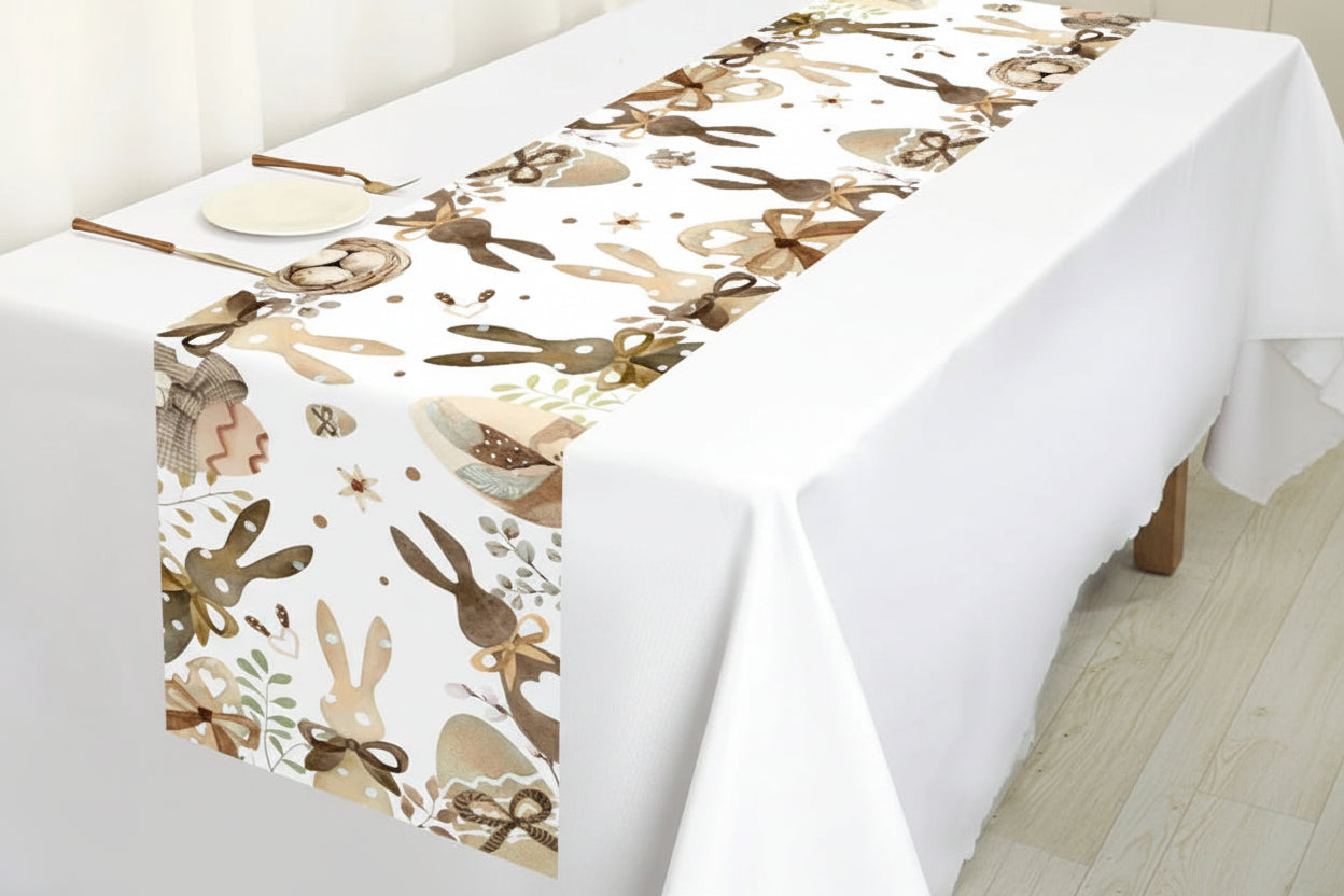 Bordslöpare med påsktema