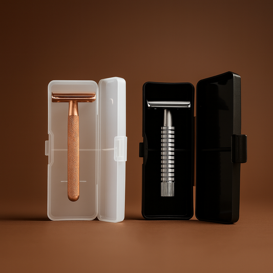 Resefodral för rakhyvel