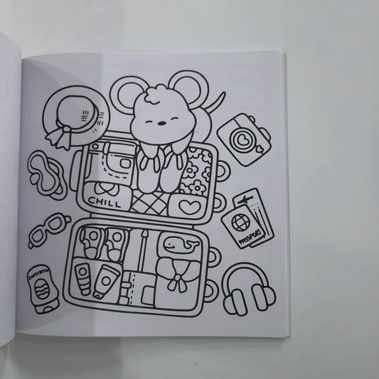 Målarbok - Mysiga stunder