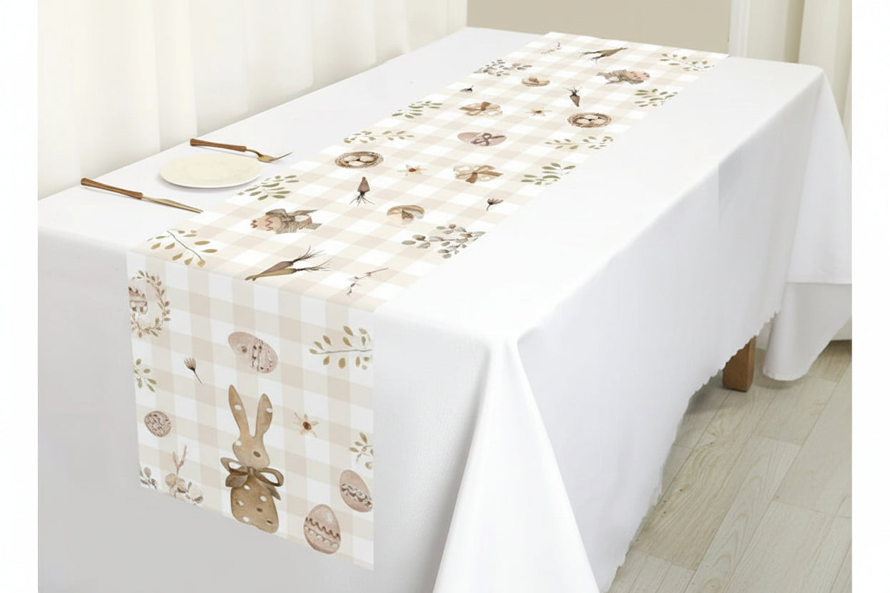Bordslöpare med påsktema