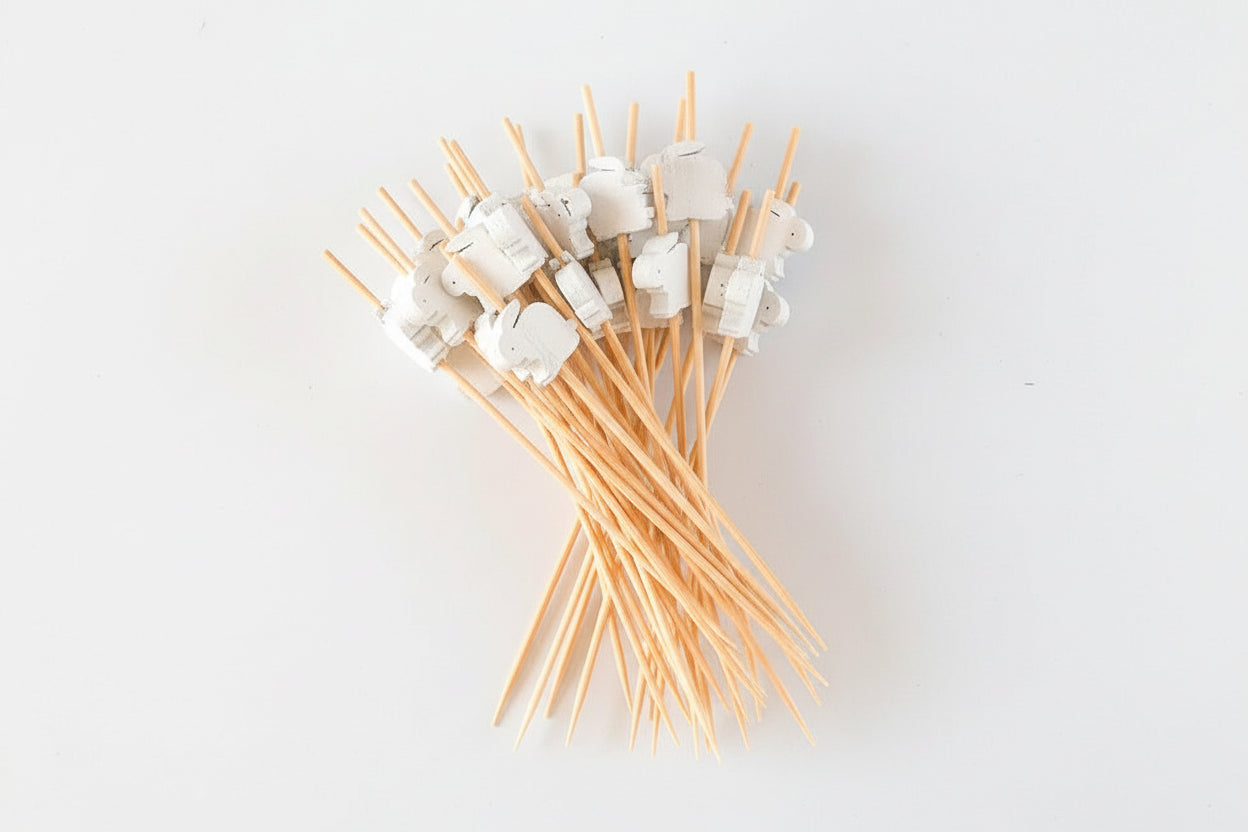 Påsktandpetare med olika motiv – 100 st