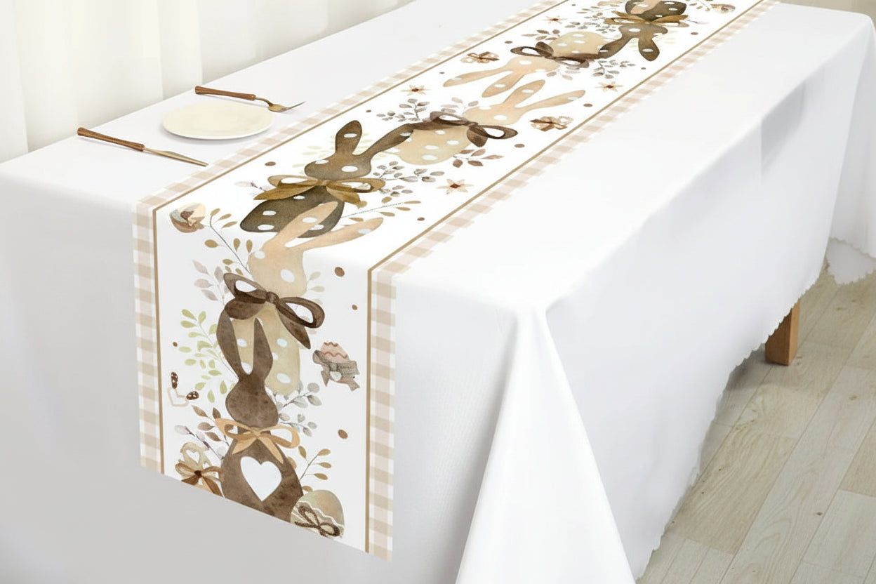 Bordslöpare med påsktema