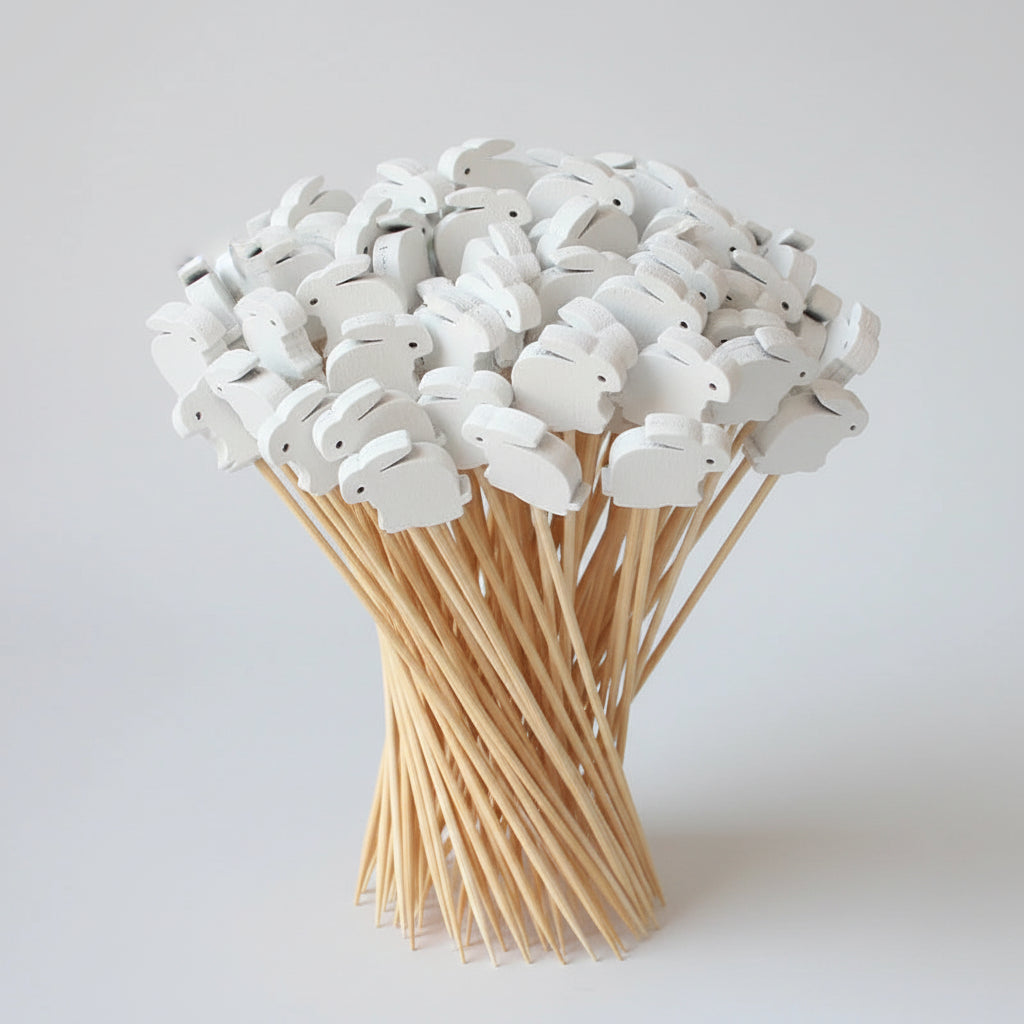 Påsktandpetare med olika motiv – 100 st