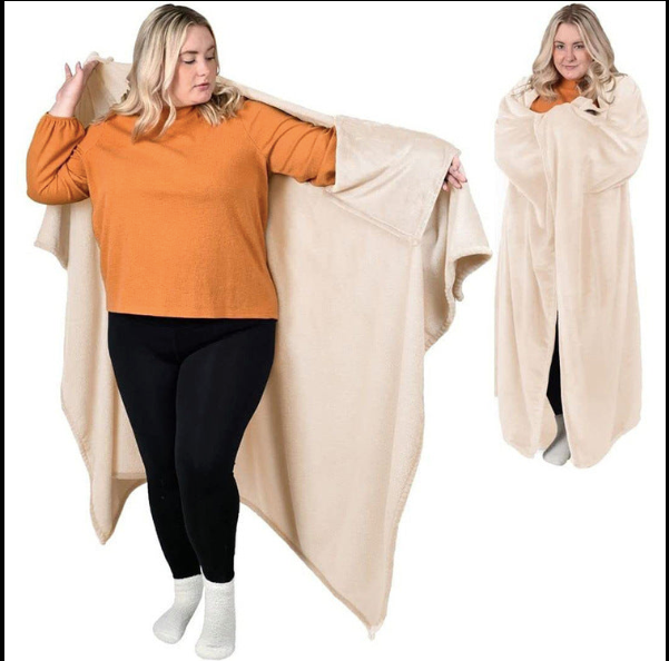 Bärbar filt - Filt med handtag