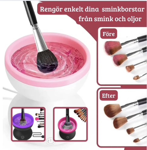 Sminkborsttvätt - Elektrisk