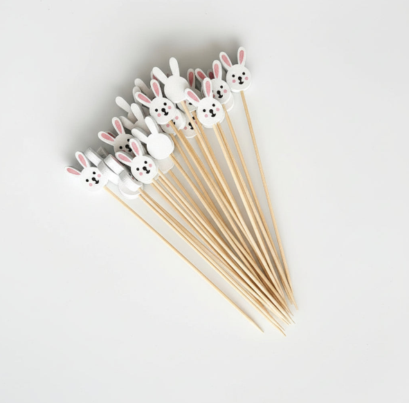 Påsktandpetare med olika motiv – 100 st