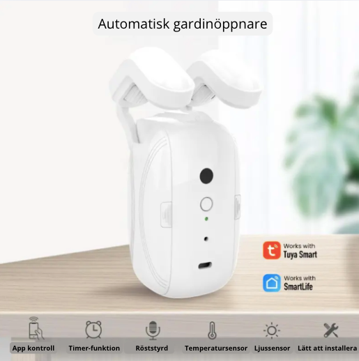 Automatisk gardinöppnare