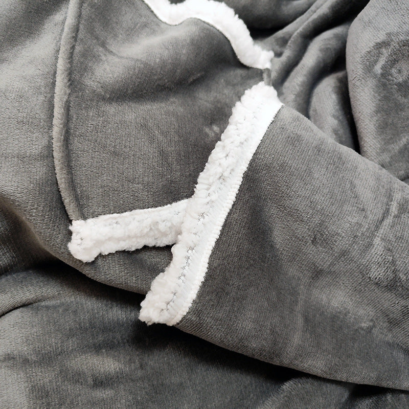 Bärbar filt - rör dig obehindrat samtidigt som du håller värmen